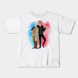 aziraphale & Crowley Kids T-Shirt
